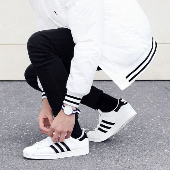 Cheap Adidas Superstar 80s PK (Core Black & White) End