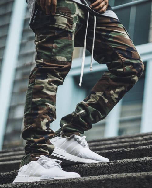nmd r1 white outfit