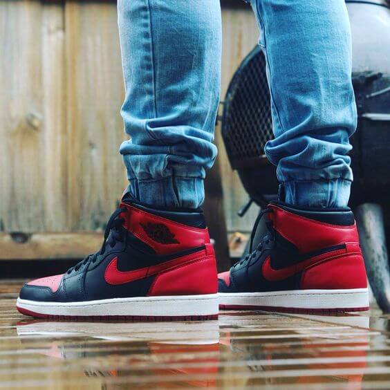 outfits with red jordans