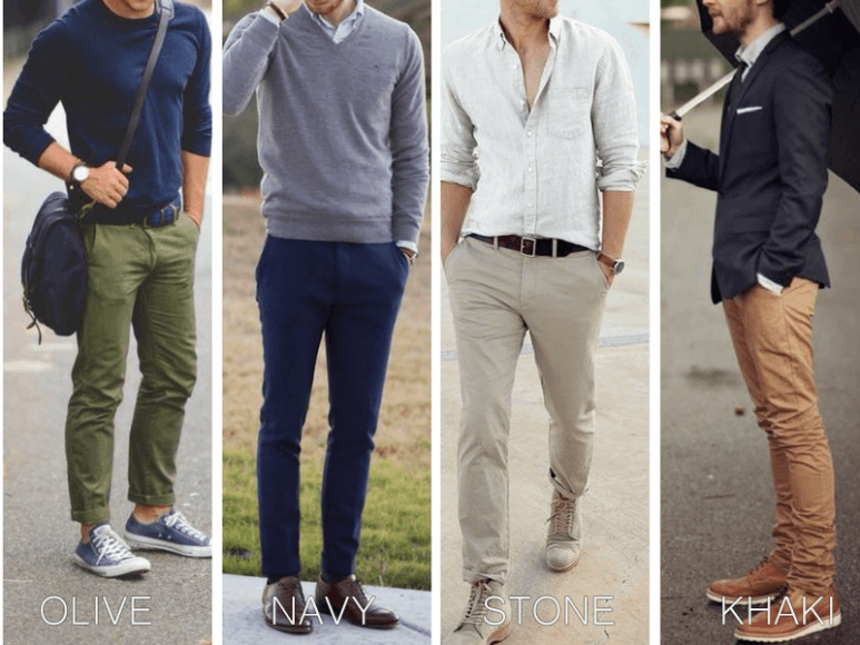 The 4 Must Have Chino Colors To Complete Your Wardrobe