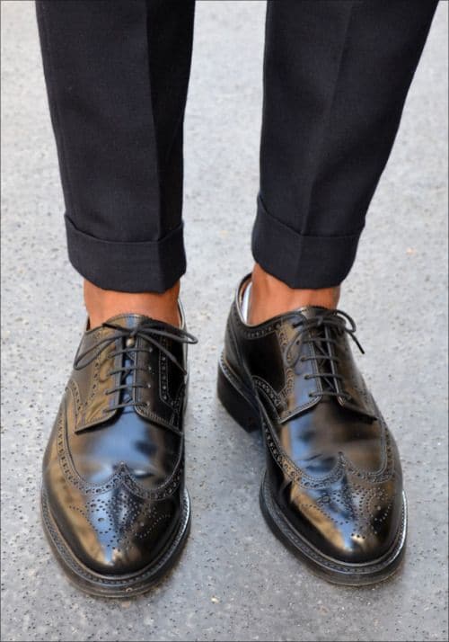 black leather derby shoes mens
