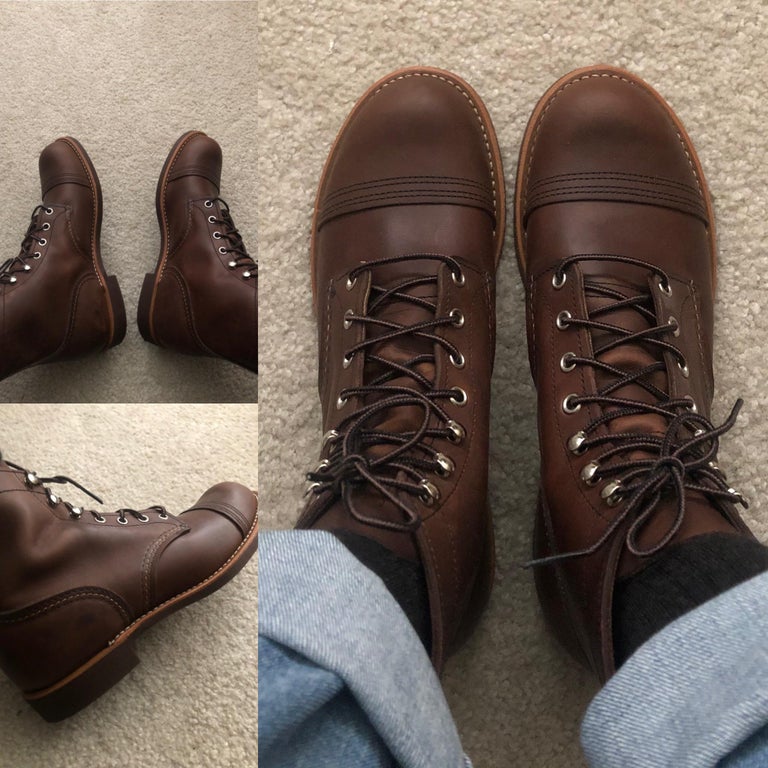 red wing iron ranger copper rough and tough care