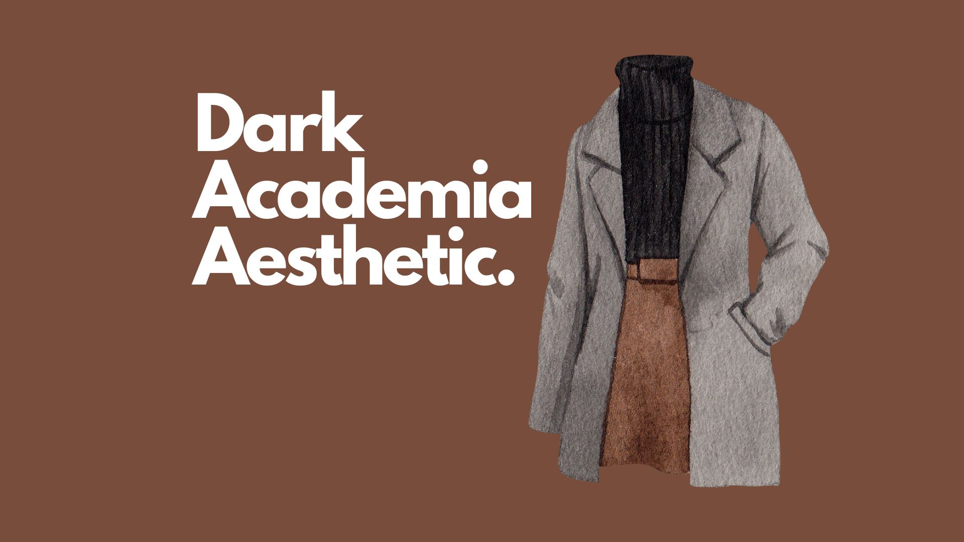 Dark academia aesthetic pants