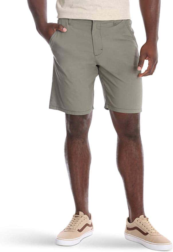 men's below the knee jean shorts