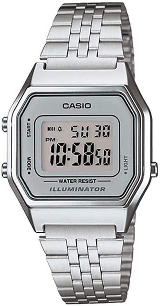 Casio Men's 'Vintage' Quartz Metal and Resin Casual Watch,  Color:Black (Model: F-91WM-9ACF), Black/Gold : Clothing, Shoes & Jewelry
