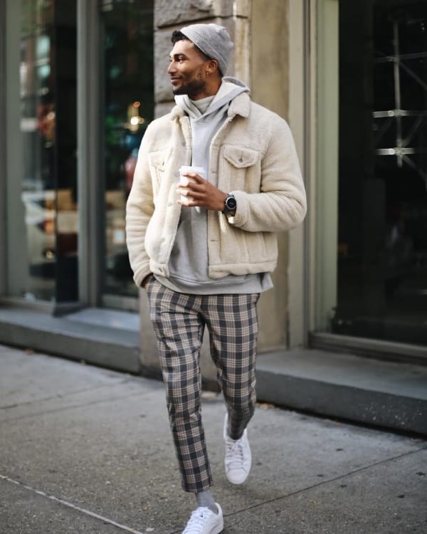 How to rock plaid pants and boots  Men fashion casual outfits, Printed  pants outfits, Stylish mens fashion