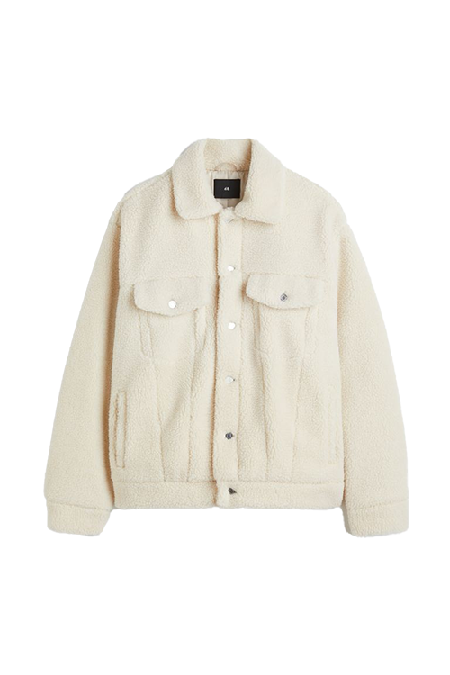 Teddy Bear Jacket - Natural white - Ladies | H&M US