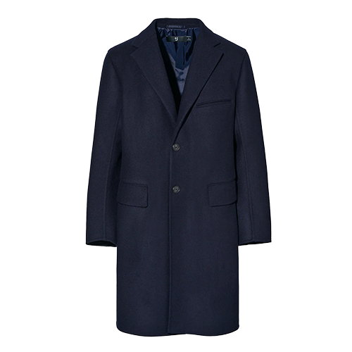 uniqlo chesterfield coat