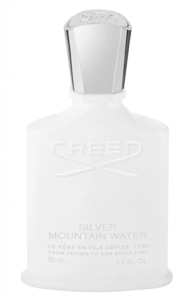 creed silver mountain water cologne