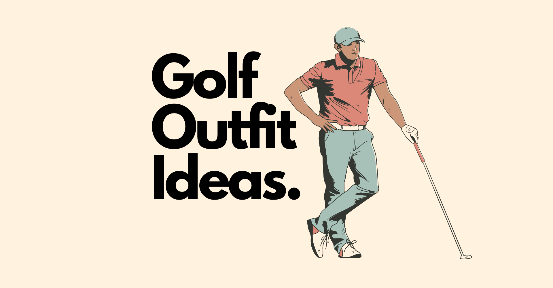 men's golf fashion Would use for a formal golf outing