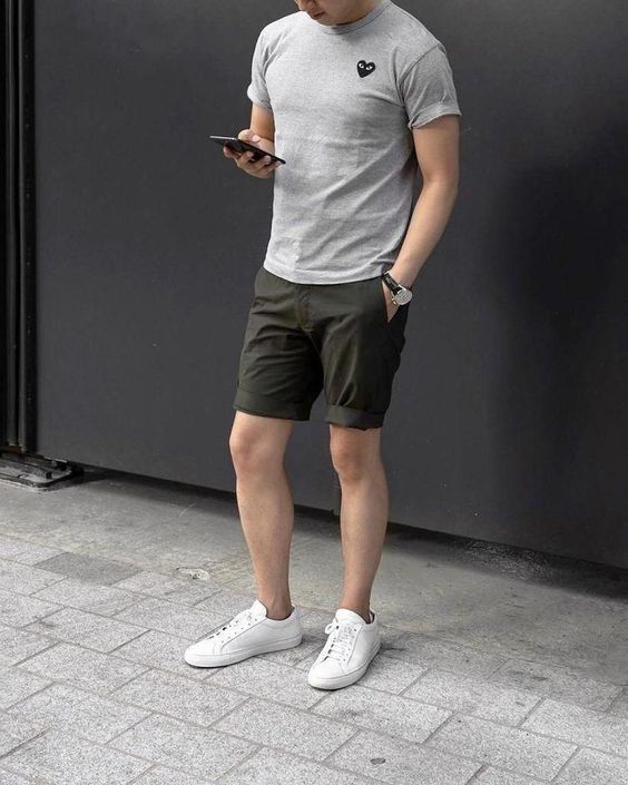 Men's Pink Long Sleeve T-Shirt, White Shorts, Beige Straw Hat  Mens fashion  casual summer, Mens fashion casual, Men's summer outfit
