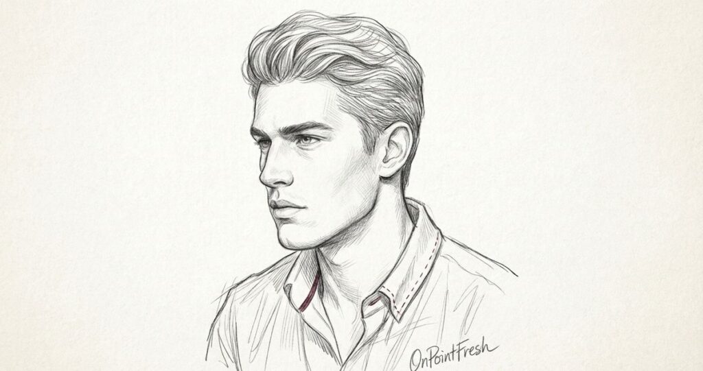 Man showing sharper jawline definition
