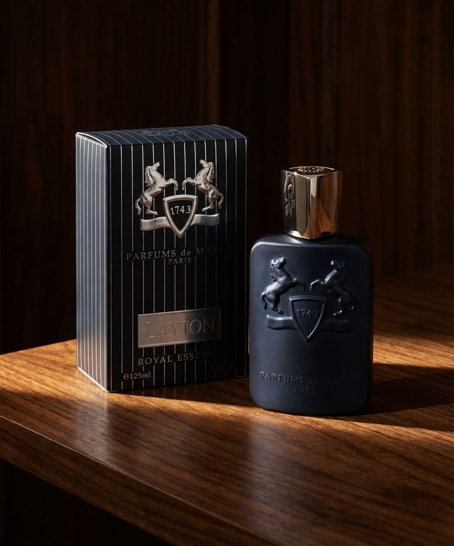 Parfums de Marly Layton cologne bottle