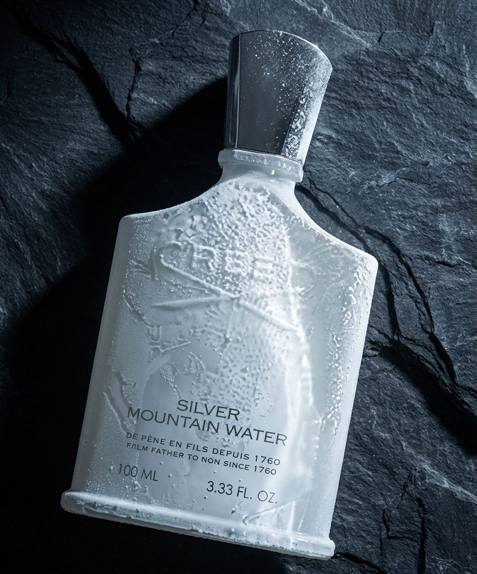 Creed Silver Mountain Water cologne bottle product photo